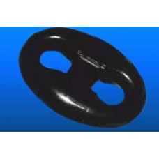 1-1/4" KENTER LINK GRADE 3 BLACK TAR FINISH WITH ABS CERTS